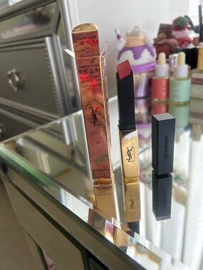 Ysl slim leather mat lipstick 12 Nu Incongru